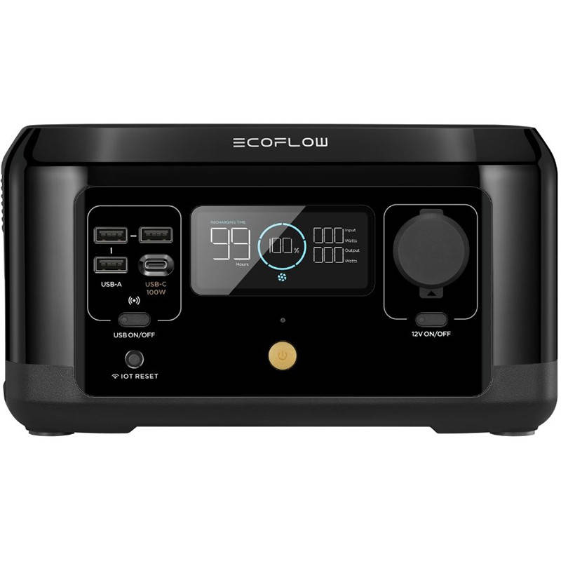 

Зарядная станция EcoFlow River mini 210Wh/58333mAh/300W Black (RIVERMINI)