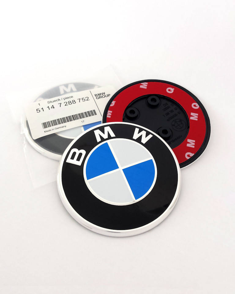 

Эмблема значок BMW F30 на капот 82 мм логотип