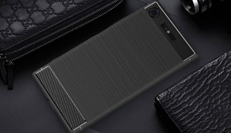 

Защитный чехол-накладка для Sony Xperia XZ1 (G8342), Черный