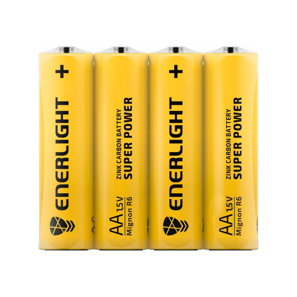 

Батарейка Enerlight Super Power R6 AA Zink-Carbon 1,5V 4 шт