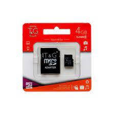 

Карта памяти MicroSD Touch and Go 4 Gb
