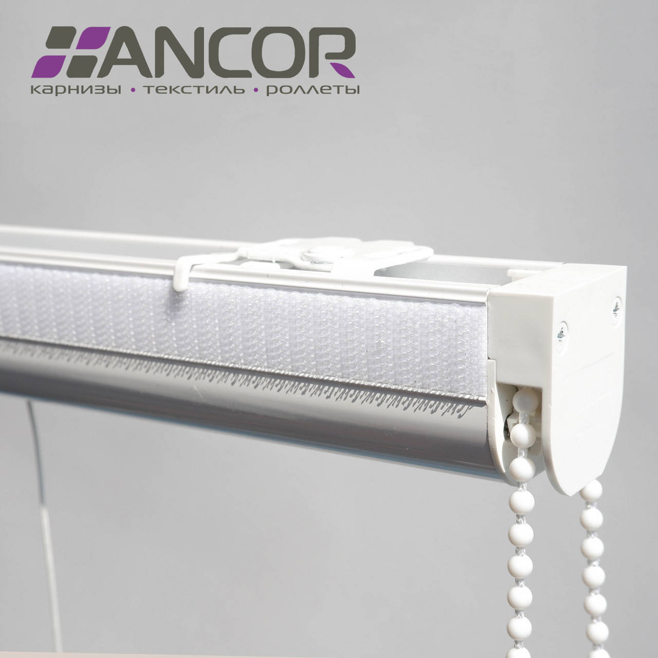 

Карниз для римской шторы COULISSE Нидерланды 1 м 10 см, Белый