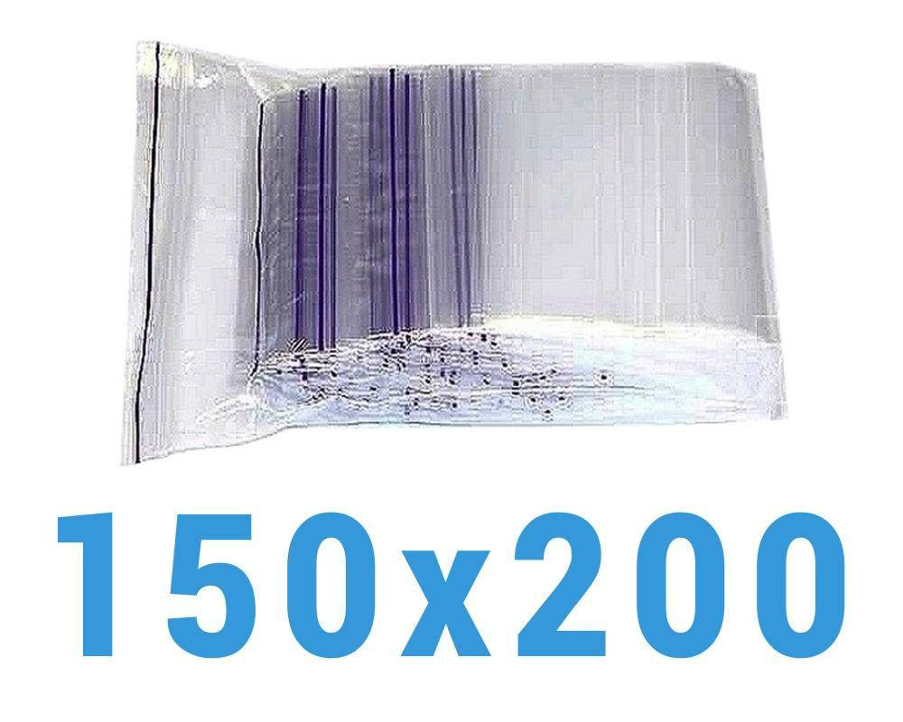

Пакеты с замком zip-lock 150*200 мм