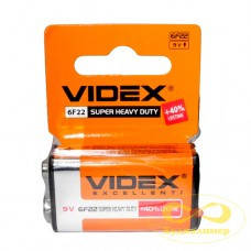 

Батарейки Videx Крона 6F22 арт. 2260