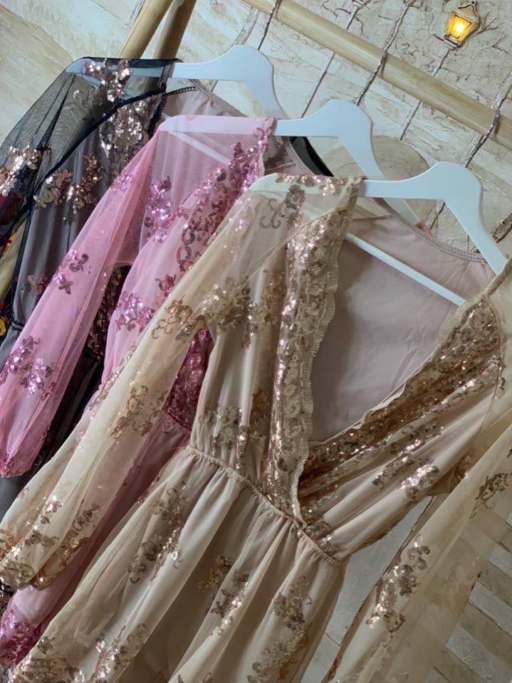 

Комбинезон с паетками 0491 42-44р