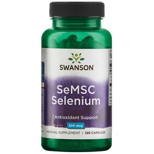 

Swanson Ultra SeMSC Selenium Селен 200 мкг, 120 капсул
