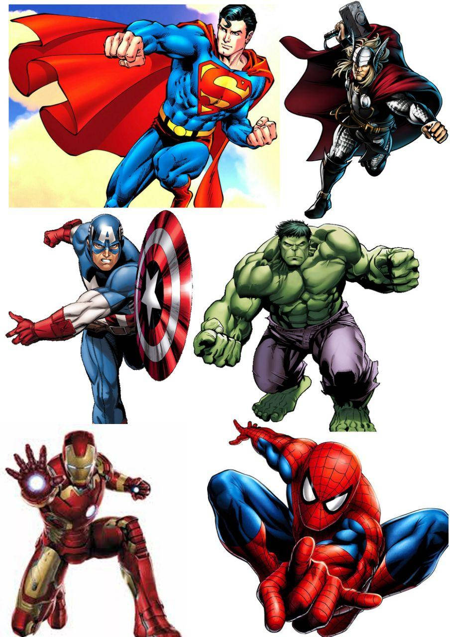 

Вафельная картинка на торт "Мстители / Супергерои / AVENGERS / Марвел" А4-