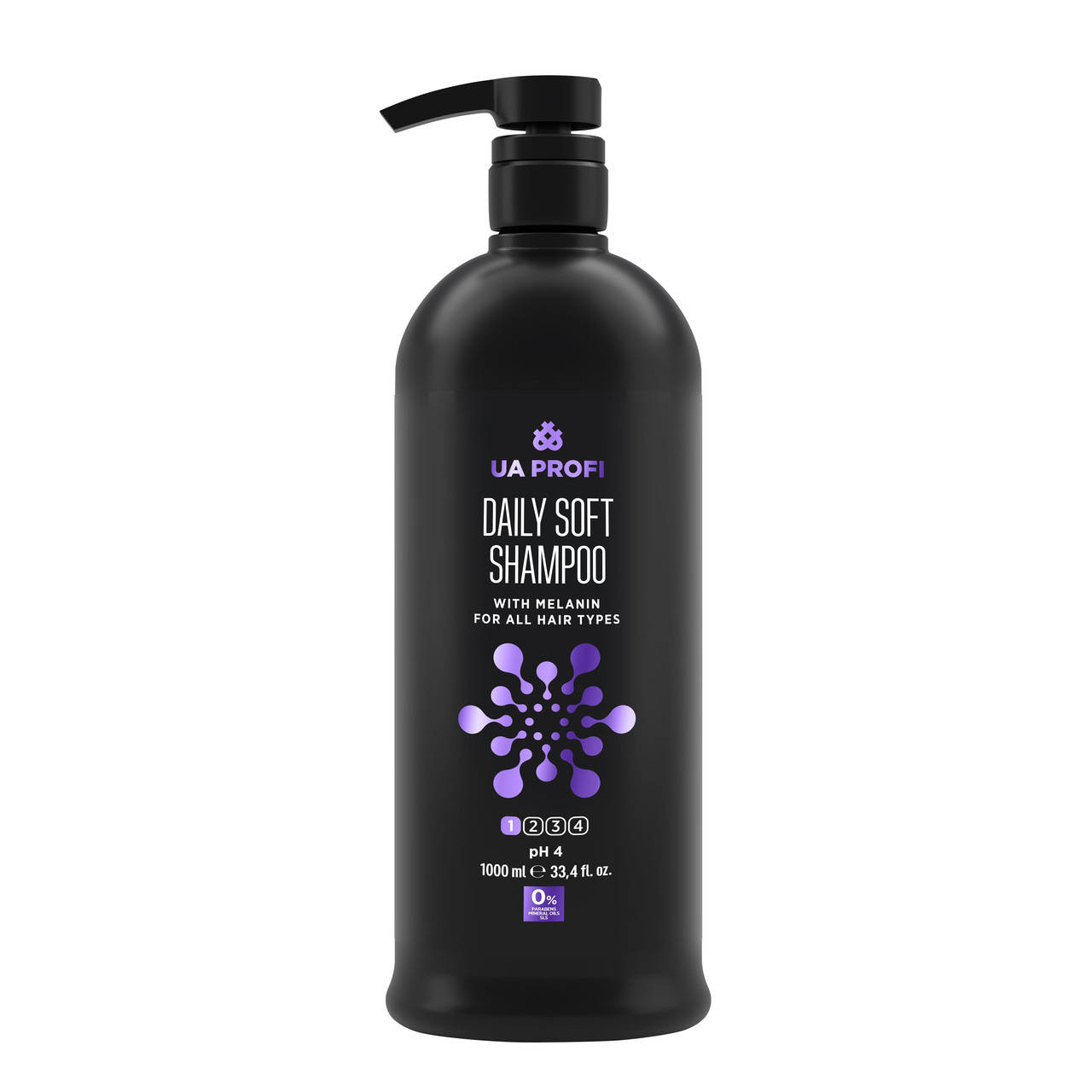 

Ежедневный мягкий шампунь с меланином UA Profi Daily Soft Shampoo 1000 мл