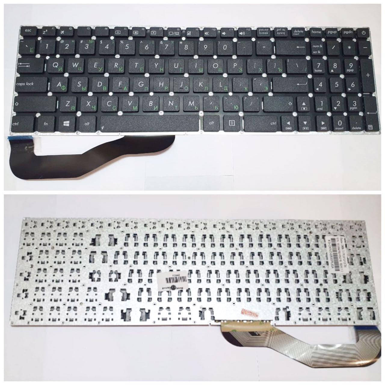 

Kлавиатура для ноутбука Asus X540UB Black, RU
