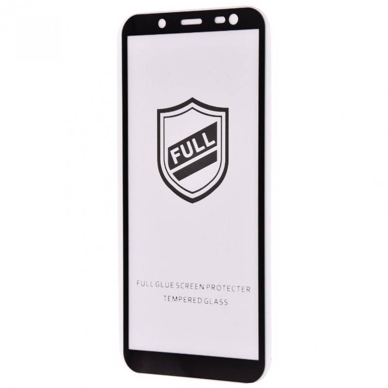 

Защитное стекло Full Glue HQ на Samsung Galaxy J6 J600 2018 (черное), Черный
