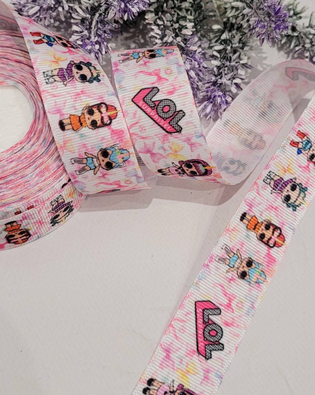 

Стрічка репс 2,5см Lol