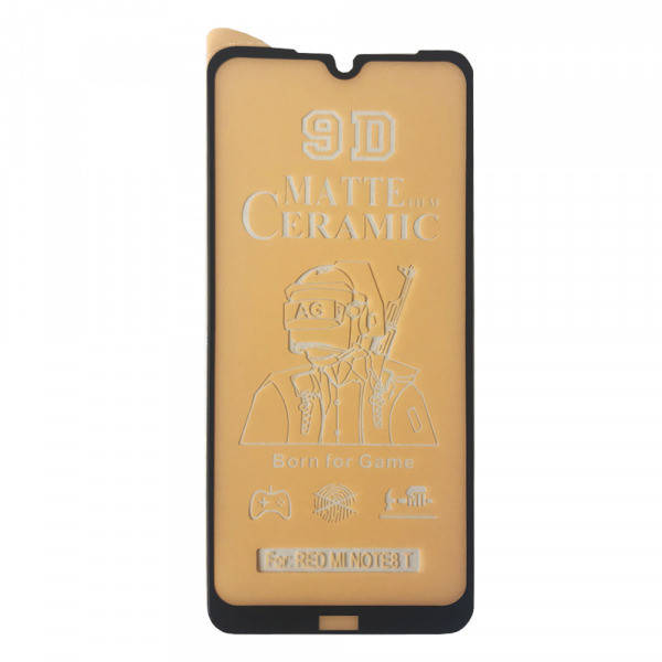 

Защитное стекло CERAMIC MATTE Xiaomi Redmi Note 8T Black тех упаковка, Черный