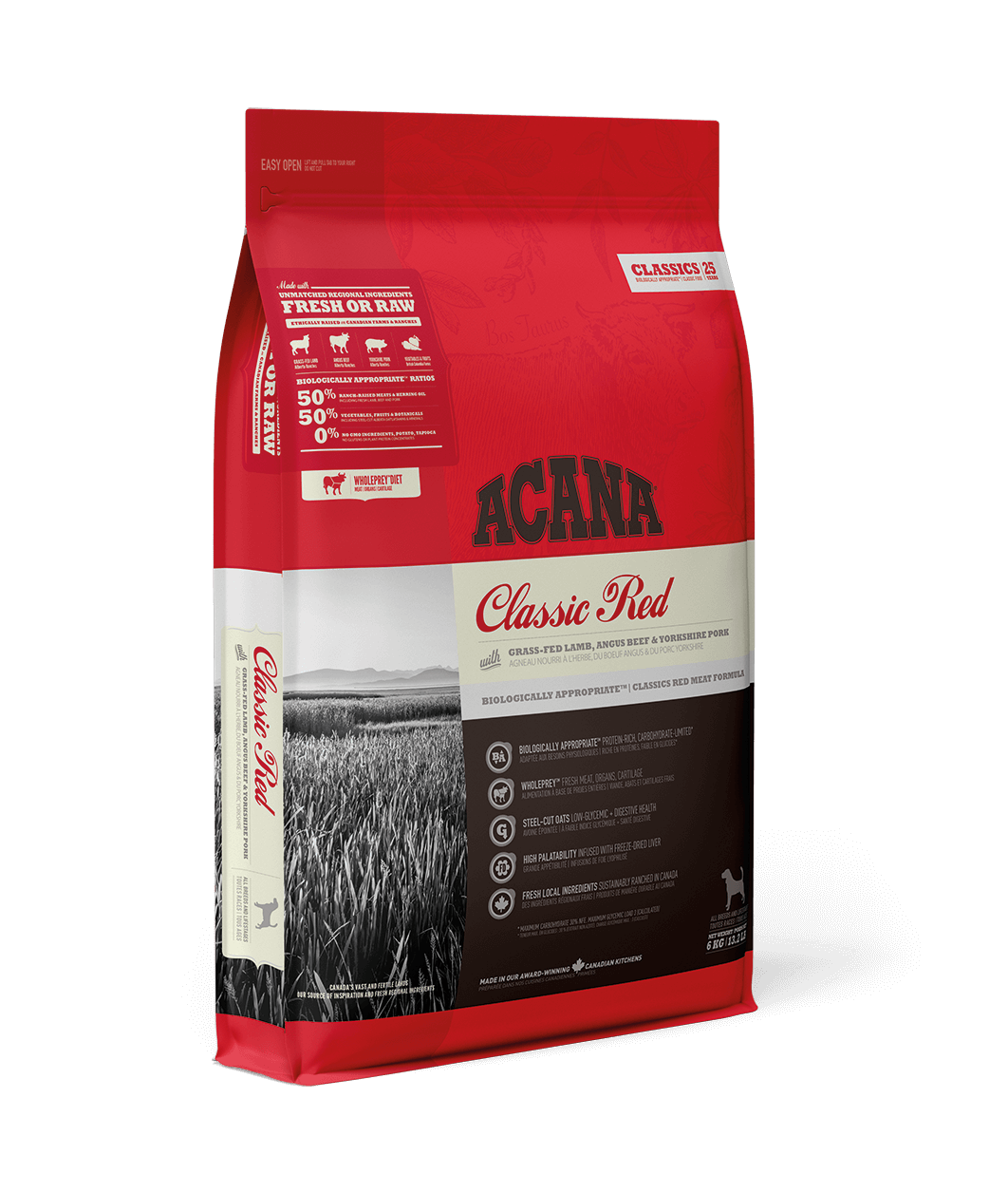 

ACANA (Акана) Classic Red (ягненок) 17 кг - корм для собак всех пород и возрастов