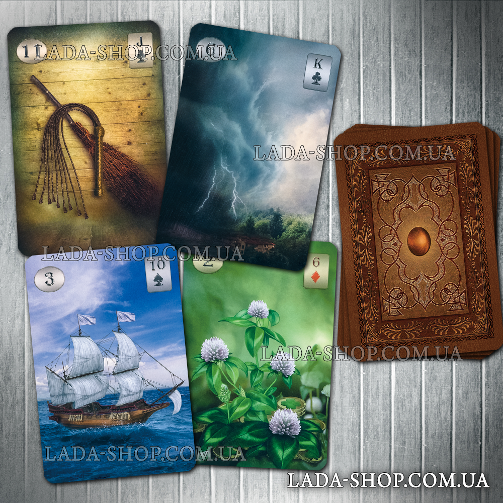 

Гадальные карты Оракул Телема Ленорман Оракул (Thelema Lenormand Oracle)