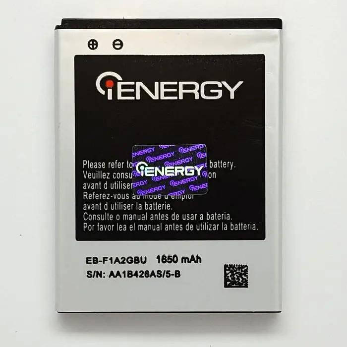 

Батарея на Samsung i9100 Galaxy S2, EB-F1A2GBU IENERGY (1650 mAh) (аккумулятор САМСУНГ С2)