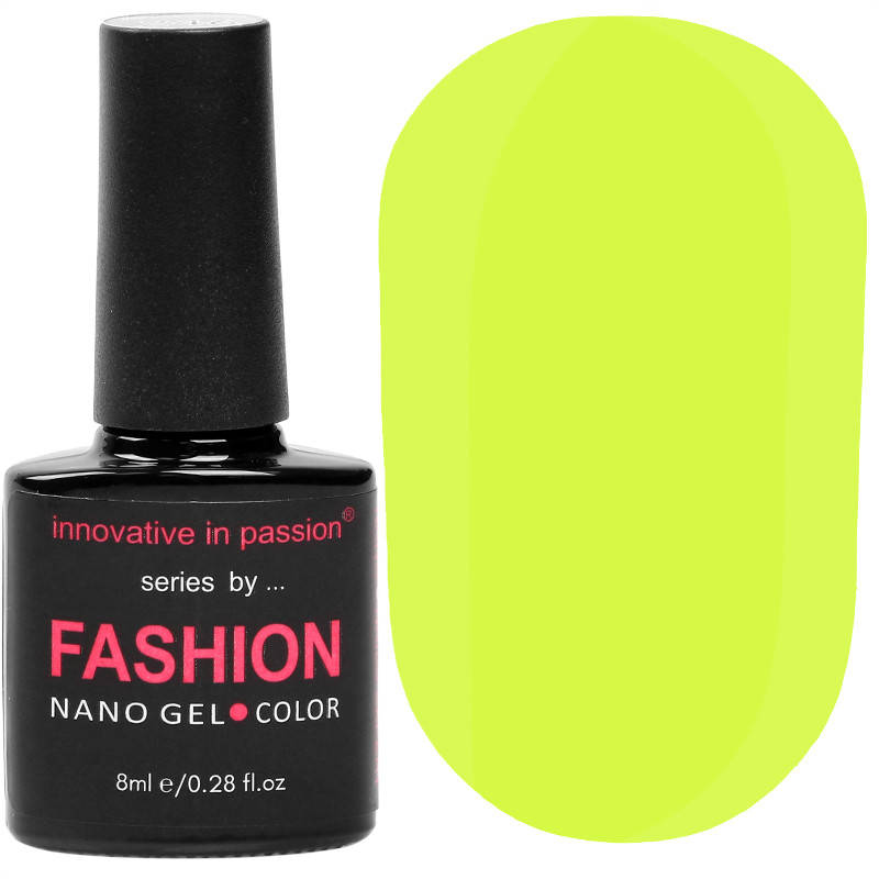 

Гель-лак Innovative in Passion серия Fashion № 238 (желтый, неон), 8 мл