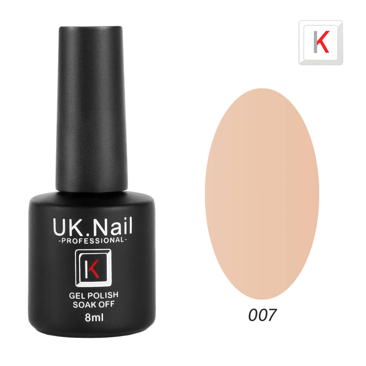 

Гель-лаки UK.Nail 8 мл, №07