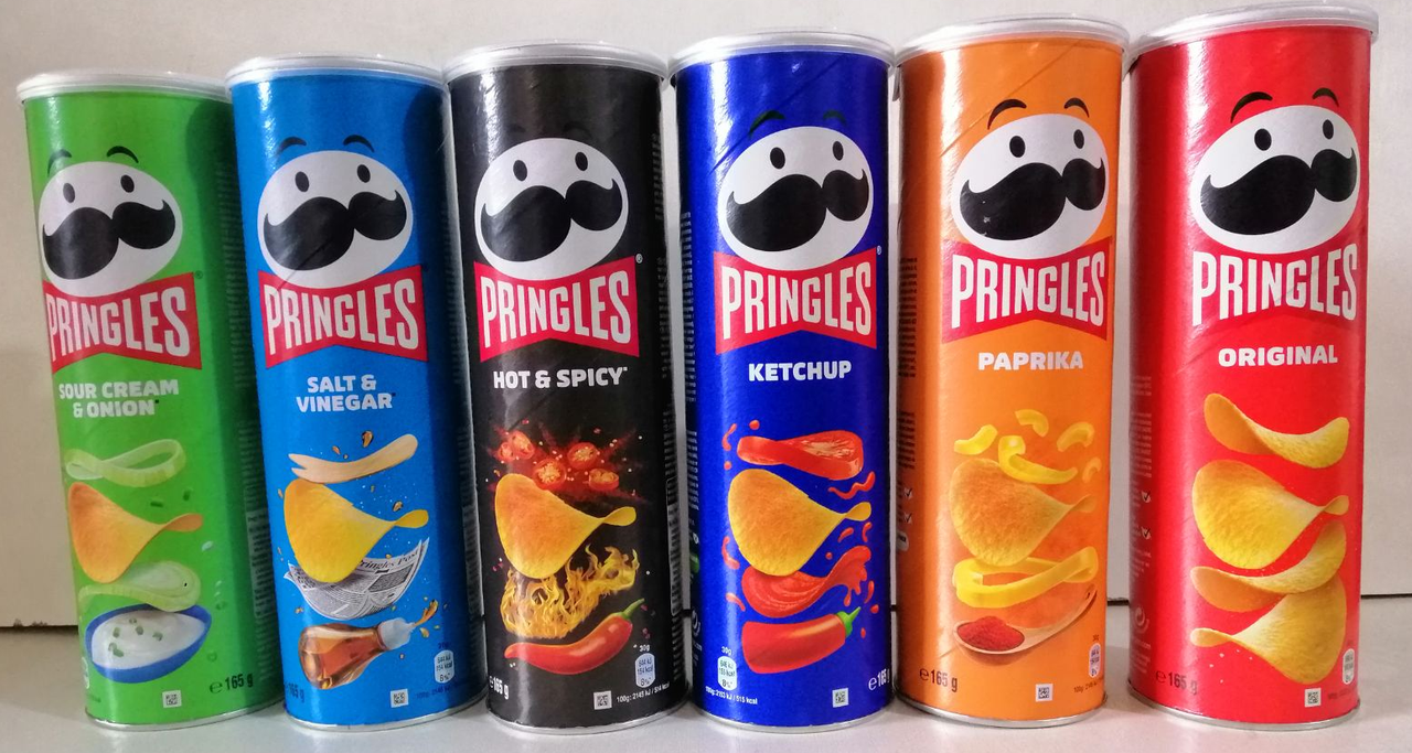

Чипсы Pringles картофельные в ассортименте