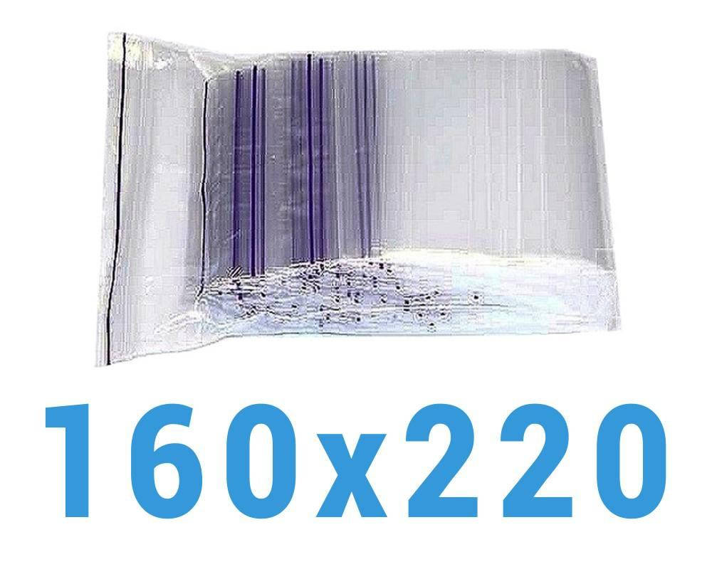 

Пакеты с замком zip-lock 160*220 мм