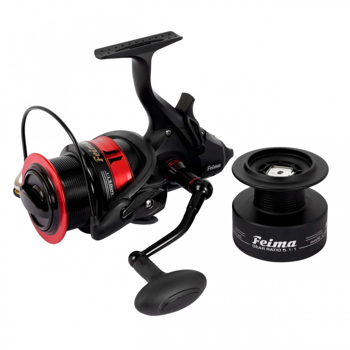 

Катушка с бейтраннером Feima MS, 9BB + 1RB 6000