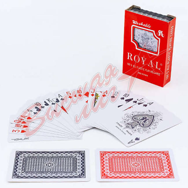 

ИГРАЛЬНЫЕ КАРТЫ ПЛАСТИКОВЫЕ ROYAL