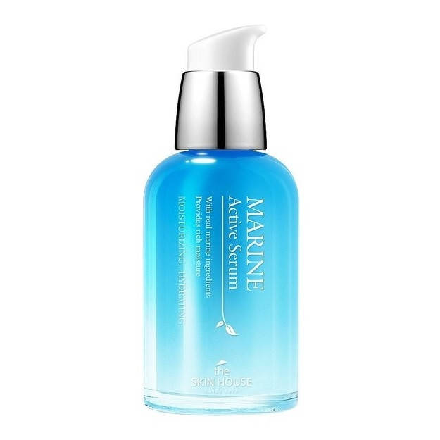 

Увлажняющая сыворотка с морской водой и водорослями The Skin House Marine Active Serum 50 ml