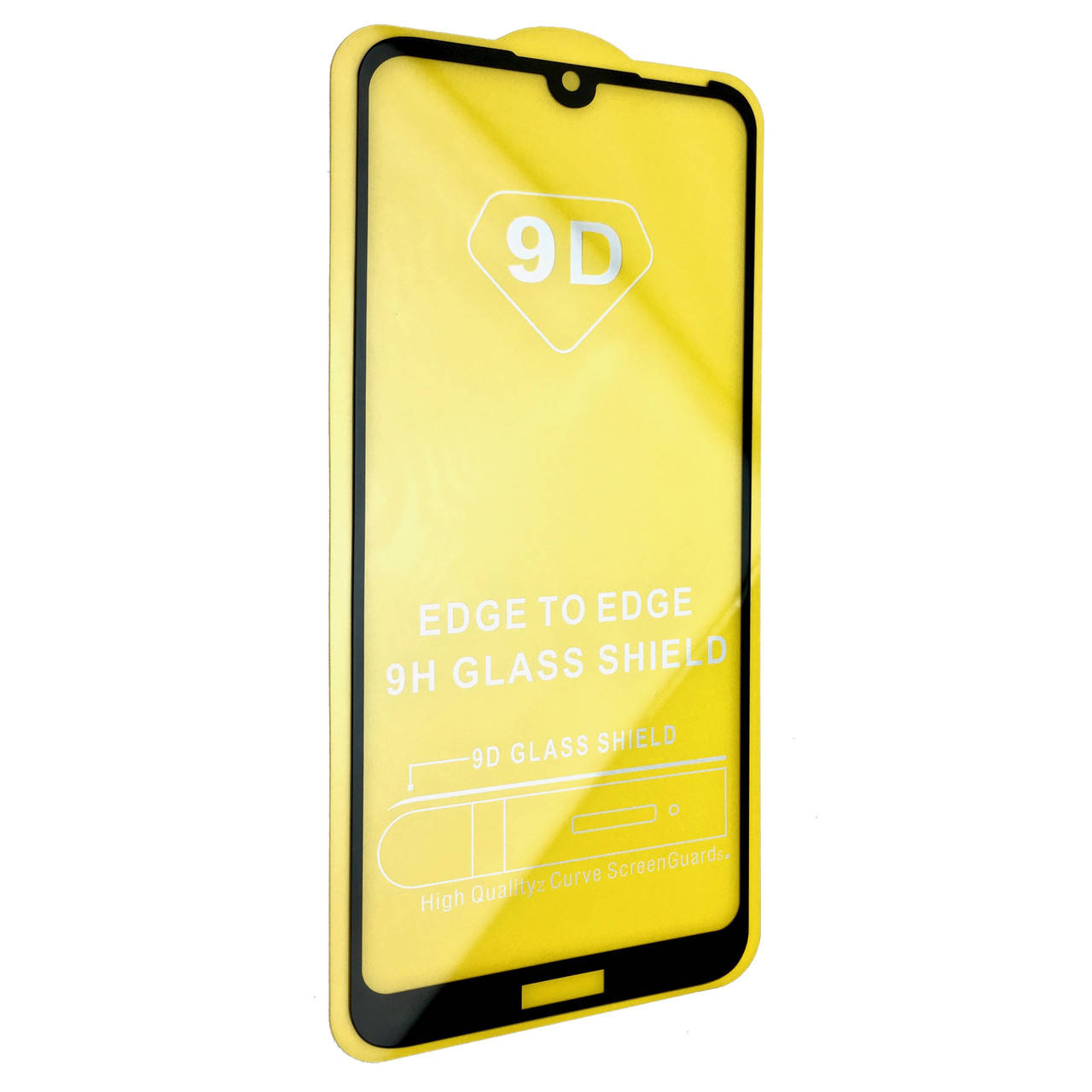 

Защитное стекло DK Full Glue 9D для Huawei Y6 (2019) (08669) (black), Черный