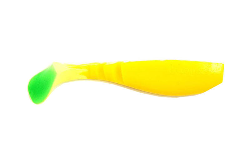 

Силиконовый виброхвост FOX 8см Trapper #074 (yellow green) (8шт)