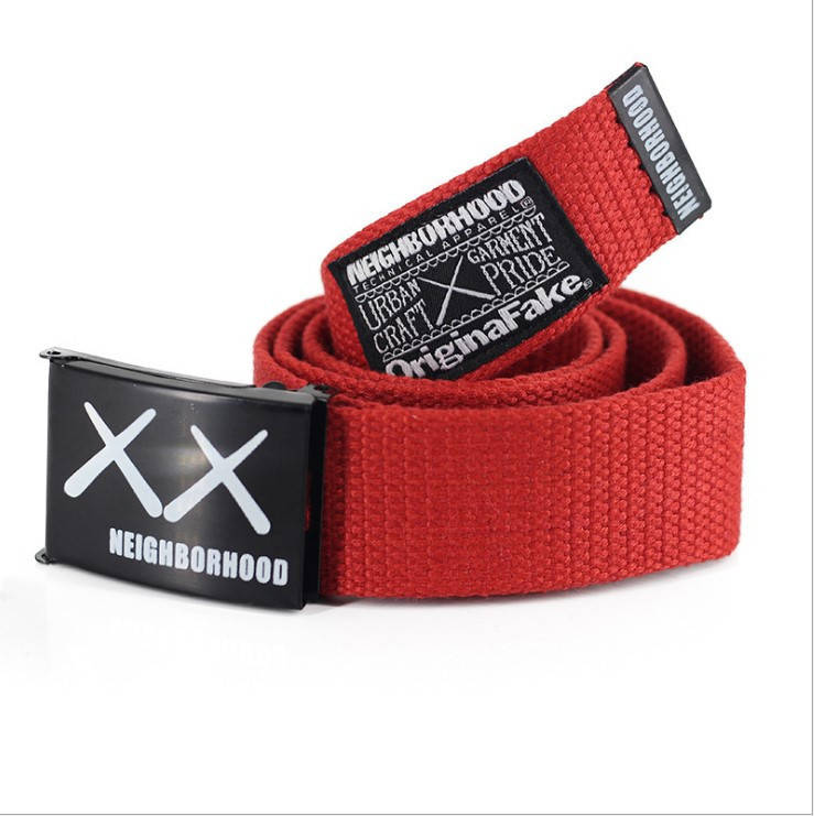 

Ремень Пояс XX Neighborhood Красный 110см