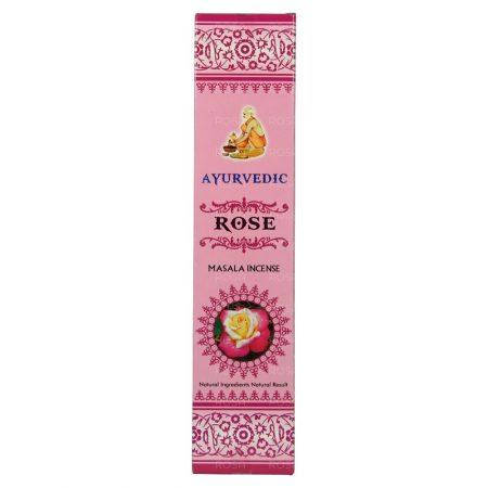 

Благовония Роза Аюрведик 15 шт (Masala incense Rose Ayurvedic)