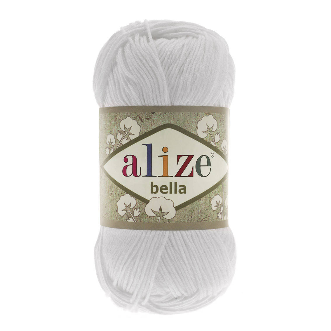 

Пряжа Белла Alize (Ализе) цвет 55 белый