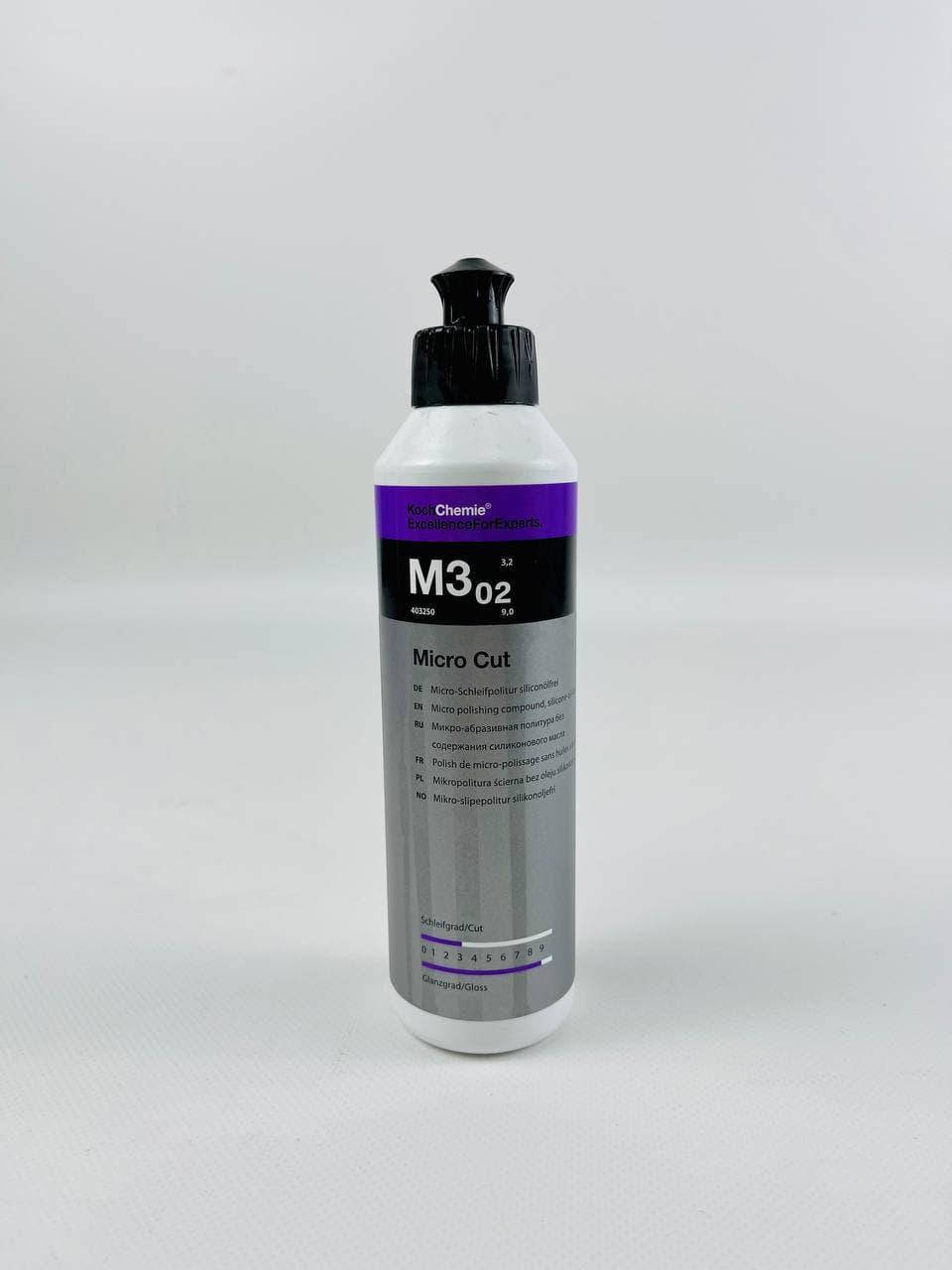 

Паста полировальная микрошлифовальная, антигологр.Koch Chemie Micro Cut М3.02 250л 194614