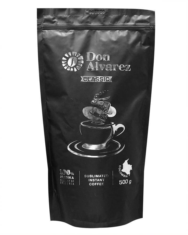

Кофе растворимый Don Alvarez Classic, 500 г (100% арабика)