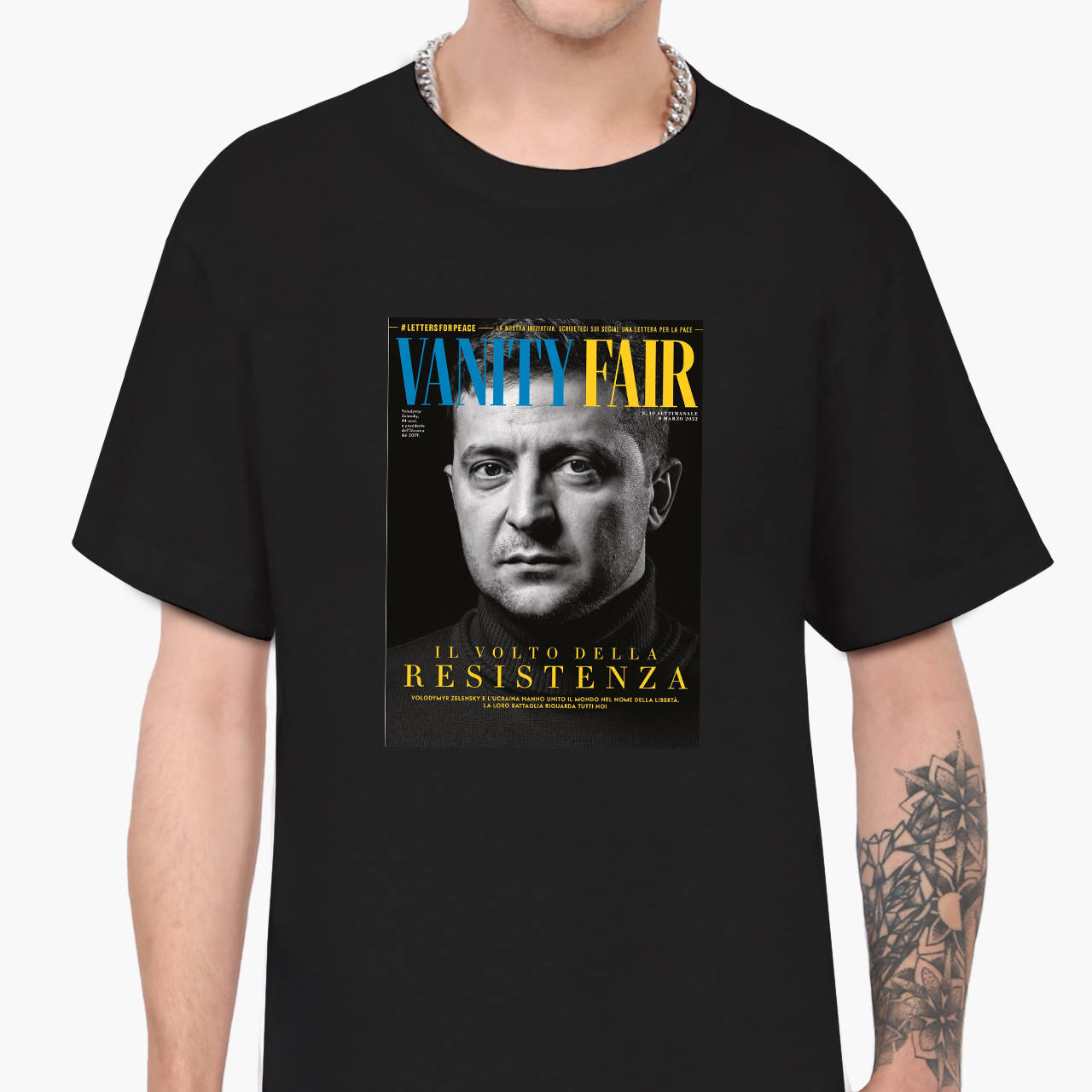 

Футболка мужская Владимир Зеленский (Vladimir Zelensky) Черный (9223-3685)