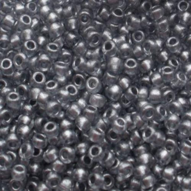 

362-10/0-18942 Бісер Чехія (блискучий матовий, графіт тертий)