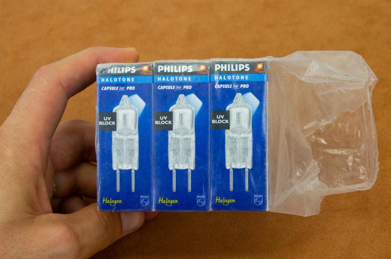 

Лампочки галогенные Philips GY6.35 50W 12V