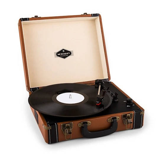 

Ретро проигрыватель виниловых пластинок auna Jerry Lee LP USB