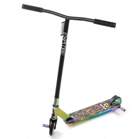 

Самокат трюковый Explore FLAMINA DELUXE / Самокат трюковой / Самокат для трюков /, Черный