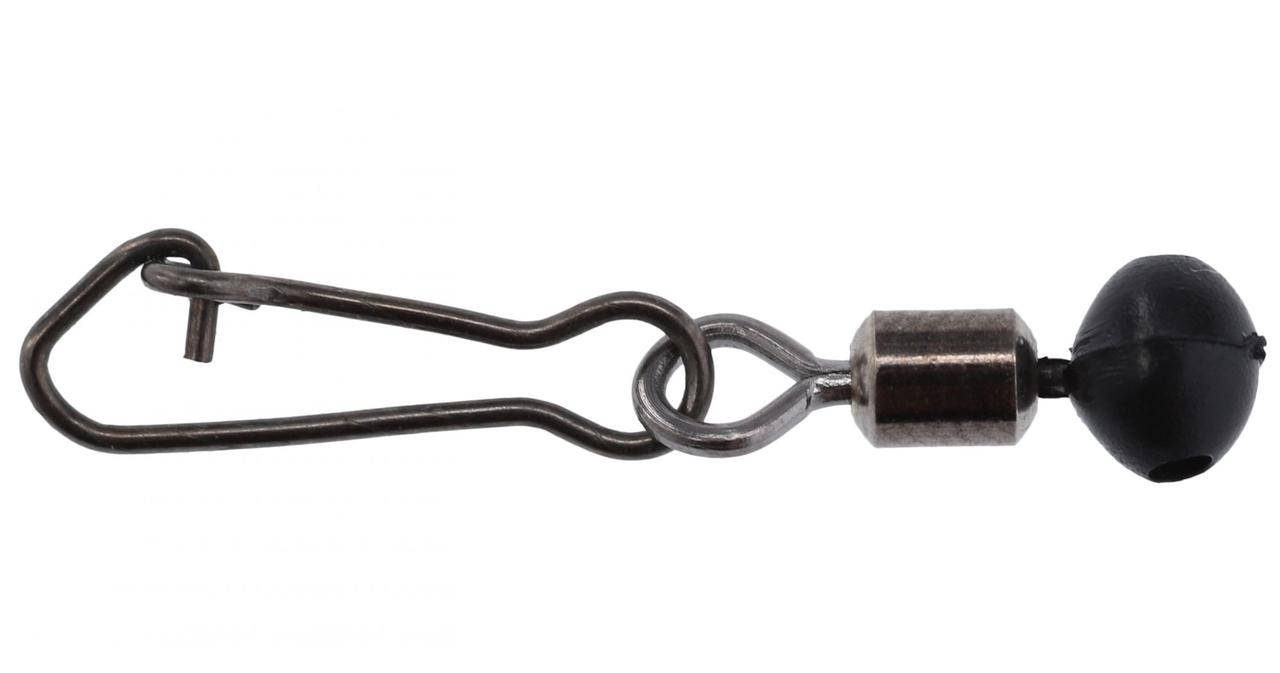 

Вертлюжок-застежка Mikado для поплавка скользящий M 5шт/уп.