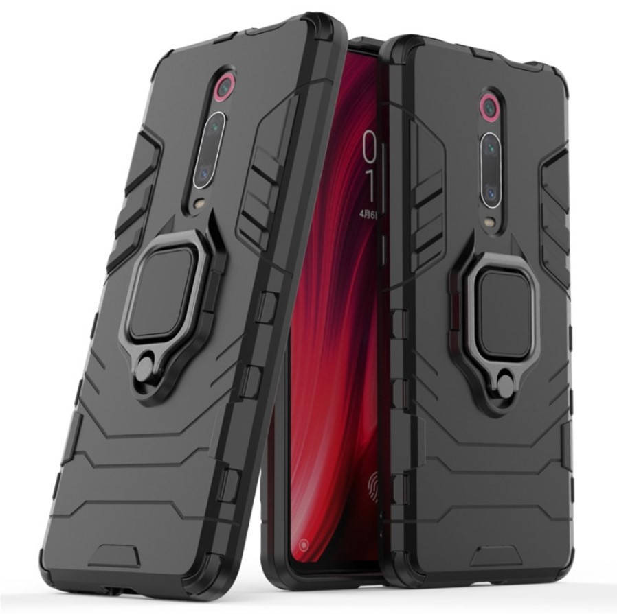 

Противоударный чехол Transformer для Xiaomi Redmi K20 / Mi 9T (Разные цвета) Черный