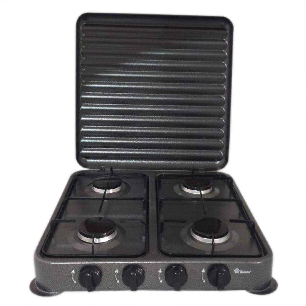 

Плита газовая Domotec MS-6604 4кф. (Серый)