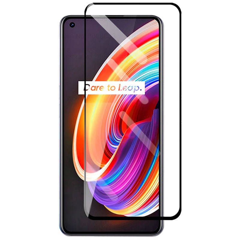 

Защитное стекло Full Glue для Realme 7 Pro Black, Черный