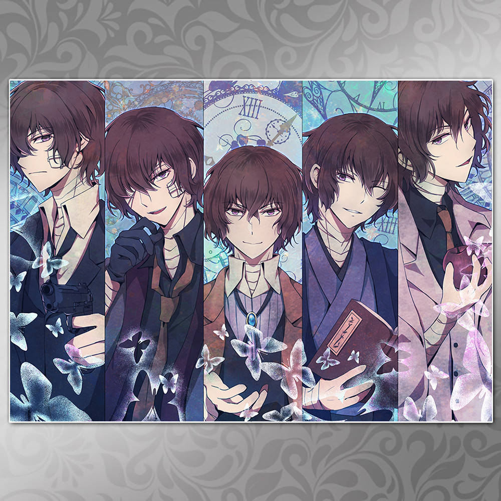 

Плакат Аниме Bungou Stray Dogs 021