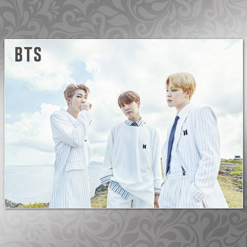 

Плакат K-Pop BTS 037