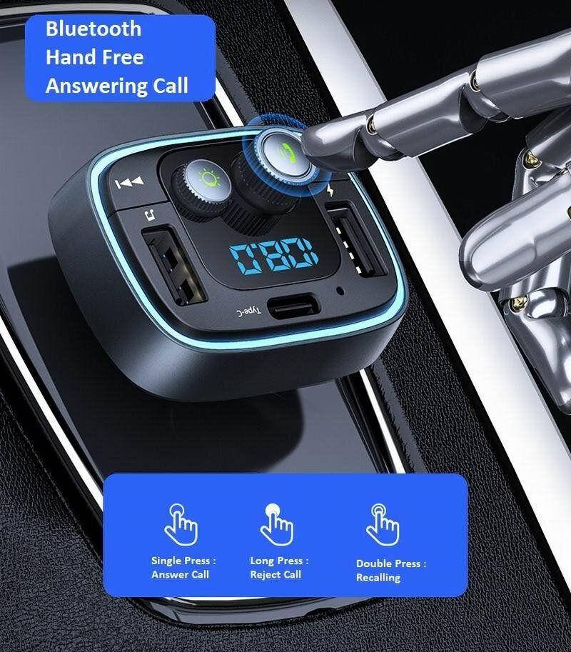 

FM-трансмітер Remax RCC230 (Сiрий)
