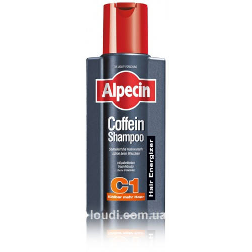 

Шампунь с кофеином Alpecin C1 против выпадения волос