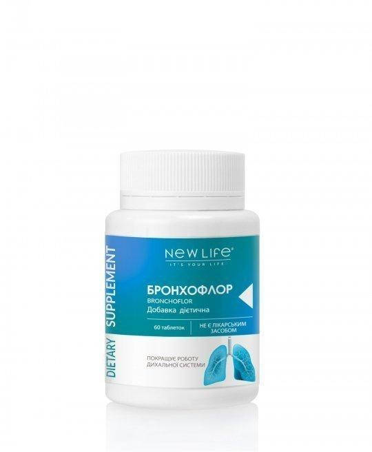 

Диетическая добавка NewLife Bronchoflor Бронхофлор 60 шт