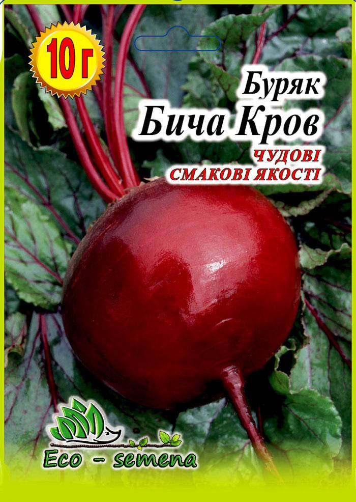 

Eco-semena. Семена Свекла столовая Бычья кровь, 10 г