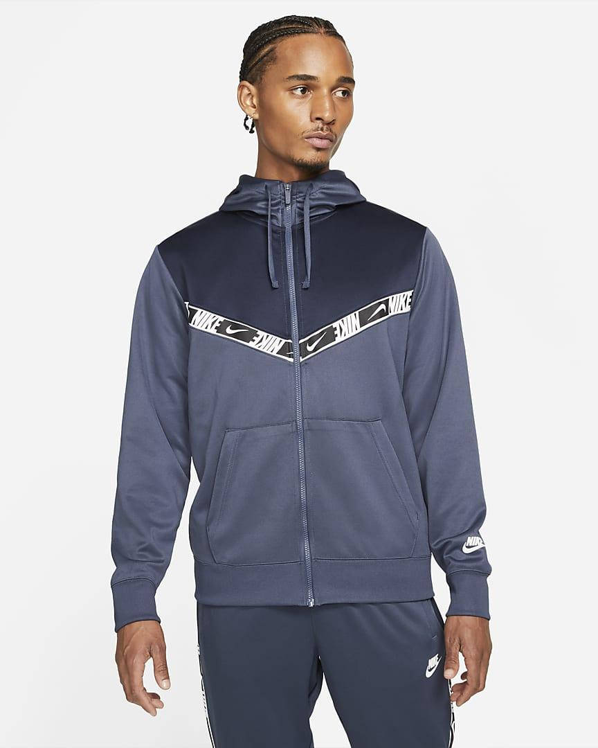 

Худи мужская с молнией Nike Sportswear Men's Full-Zip Hoodie DM4672-437 XL, Синий