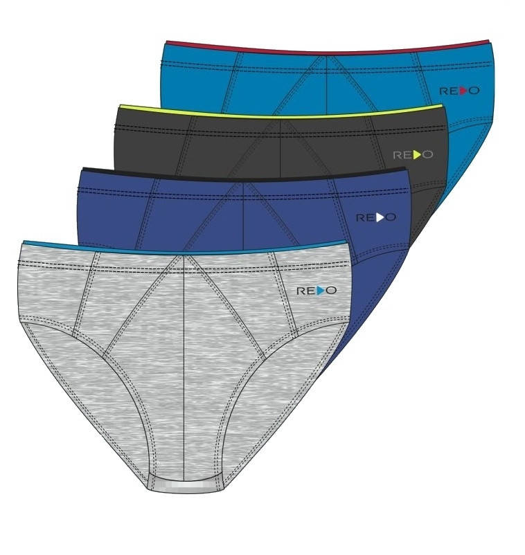 

Трусы мужские REDO 1BE-135, размеры M, L, XL, XXL, 3XL, хлопок 3XL графит, Серый